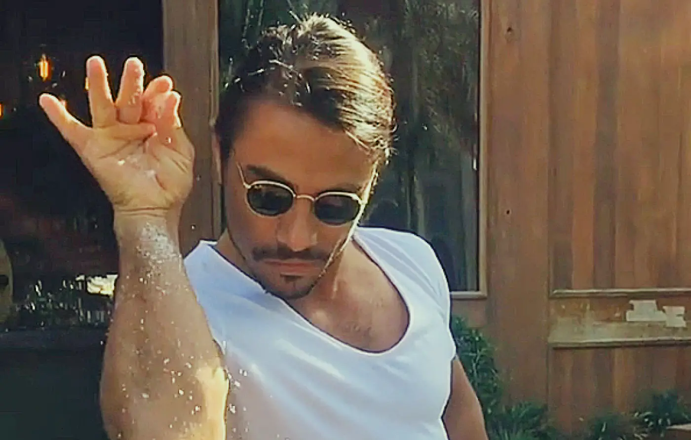 Take it with a grain of salt idiom