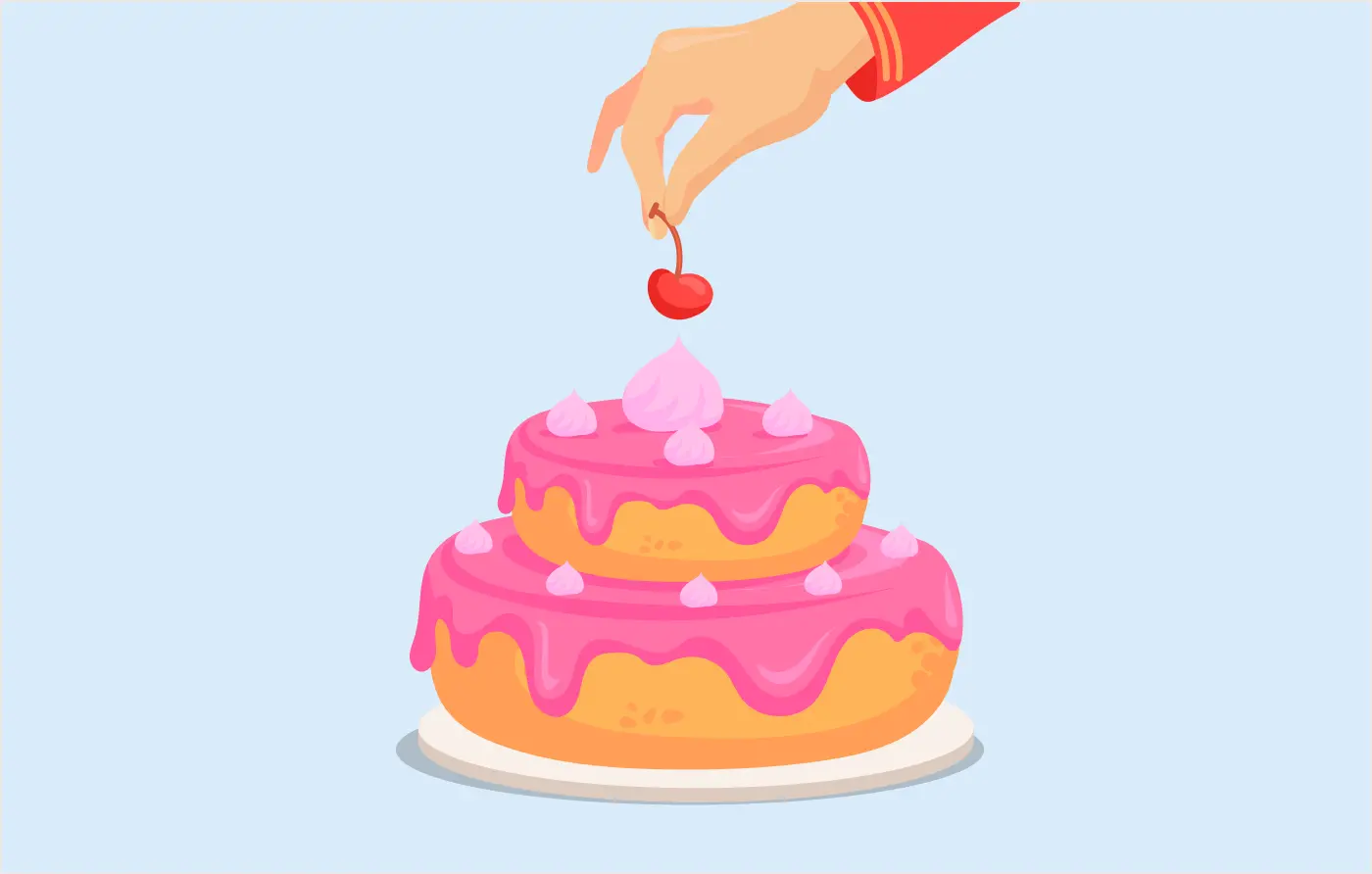 Icing on the cake idiom