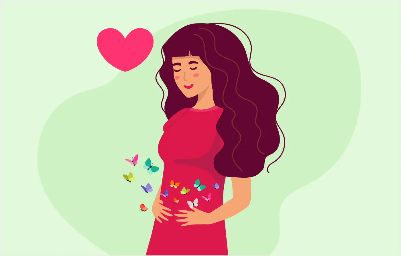 To have butterflies in the stomach idiom