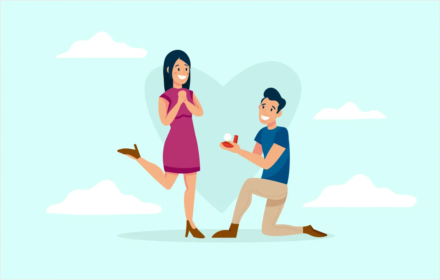 To pop the question idiom