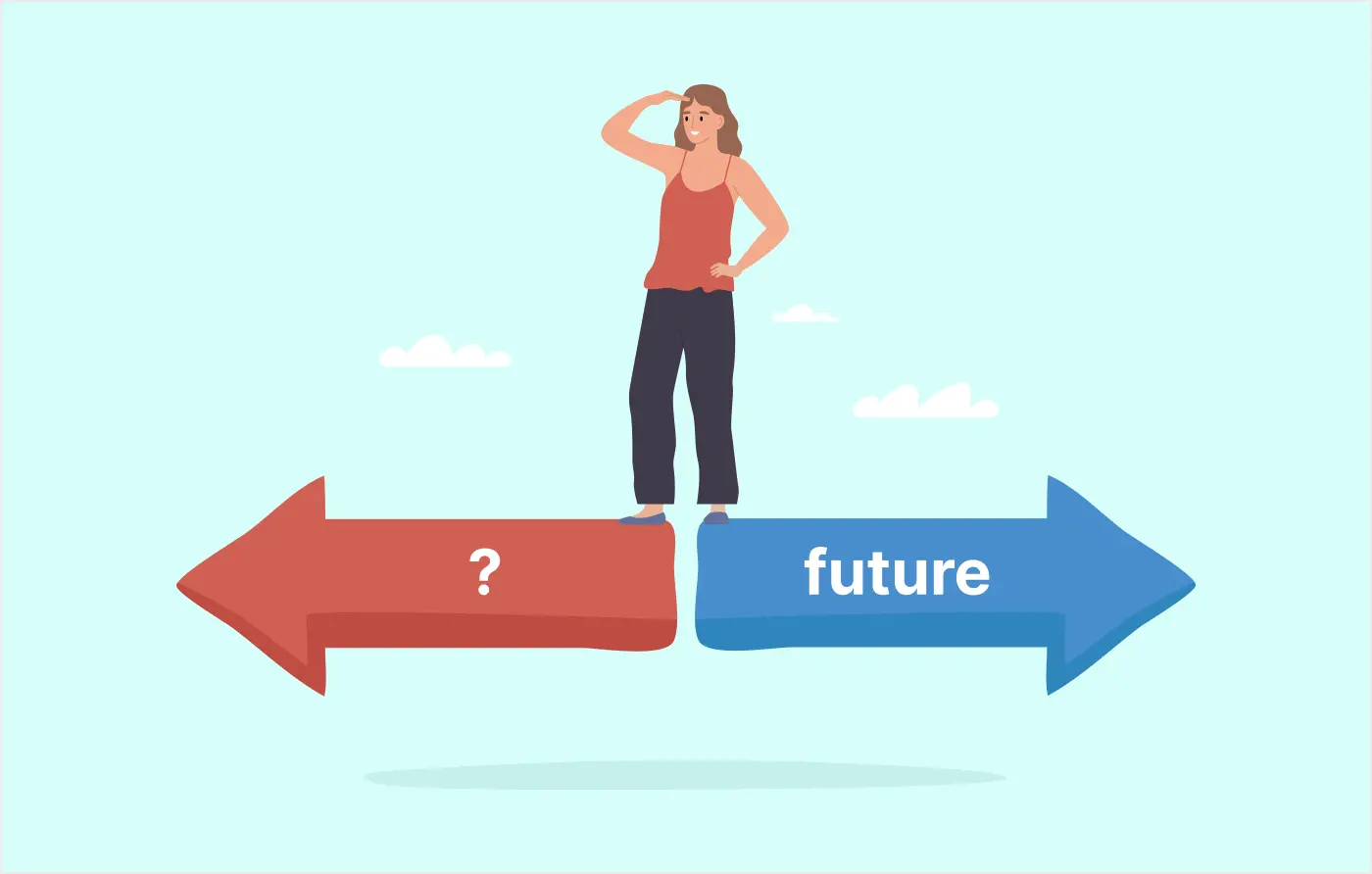 Look back phrasal verb